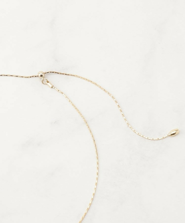 フェイクスエードドロップネックレス4