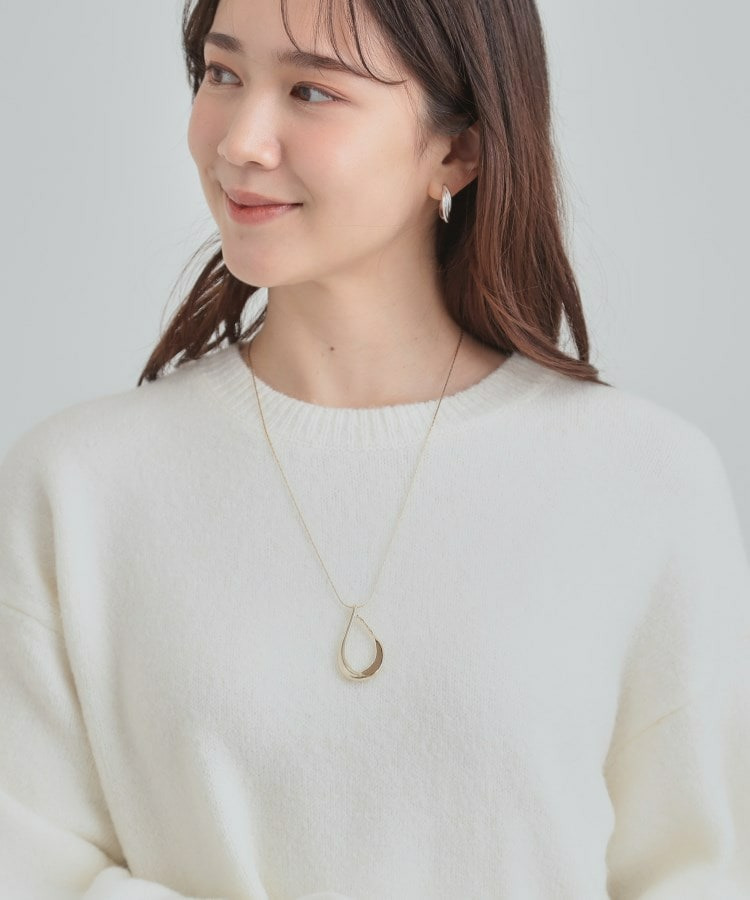 フェイクスエードドロップネックレス5