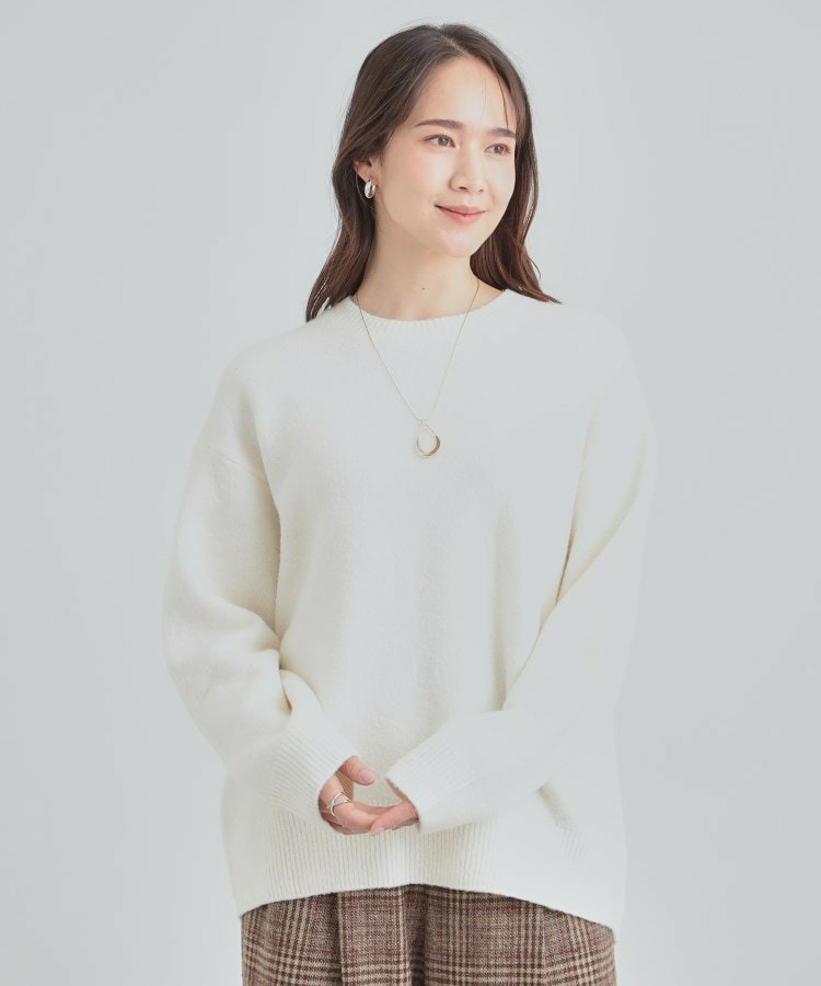 フェイクスエードドロップネックレス6