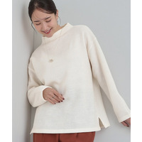 【あったか】モックネックニットソートップス