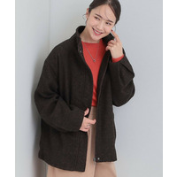 スタンドツイードブルゾン