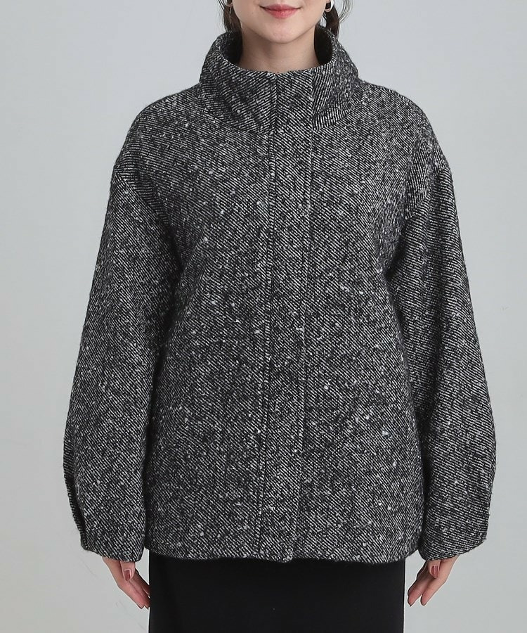 スタンドツイードブルゾン10