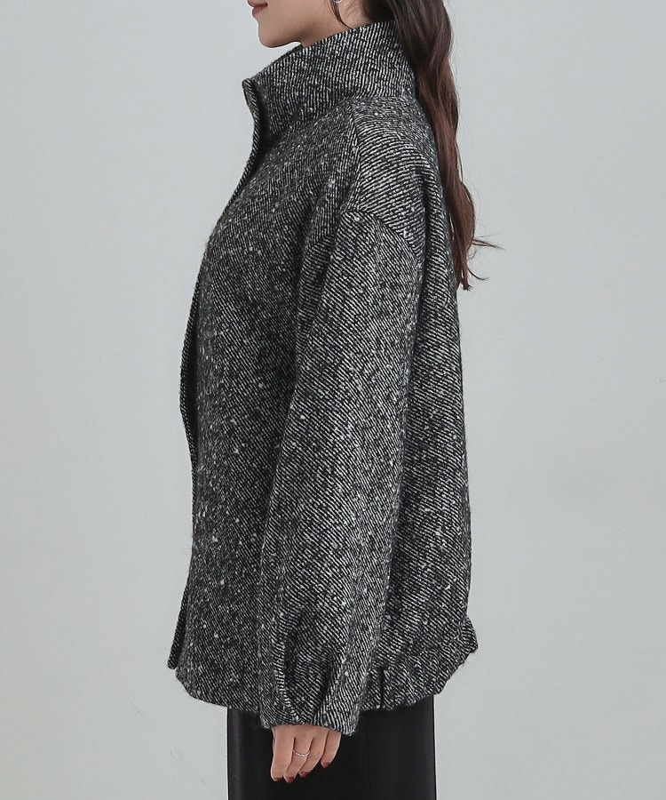 スタンドツイードブルゾン11