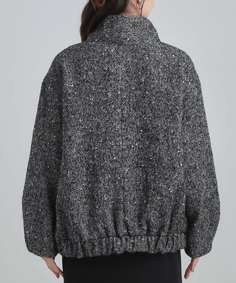 スタンドツイードブルゾン12