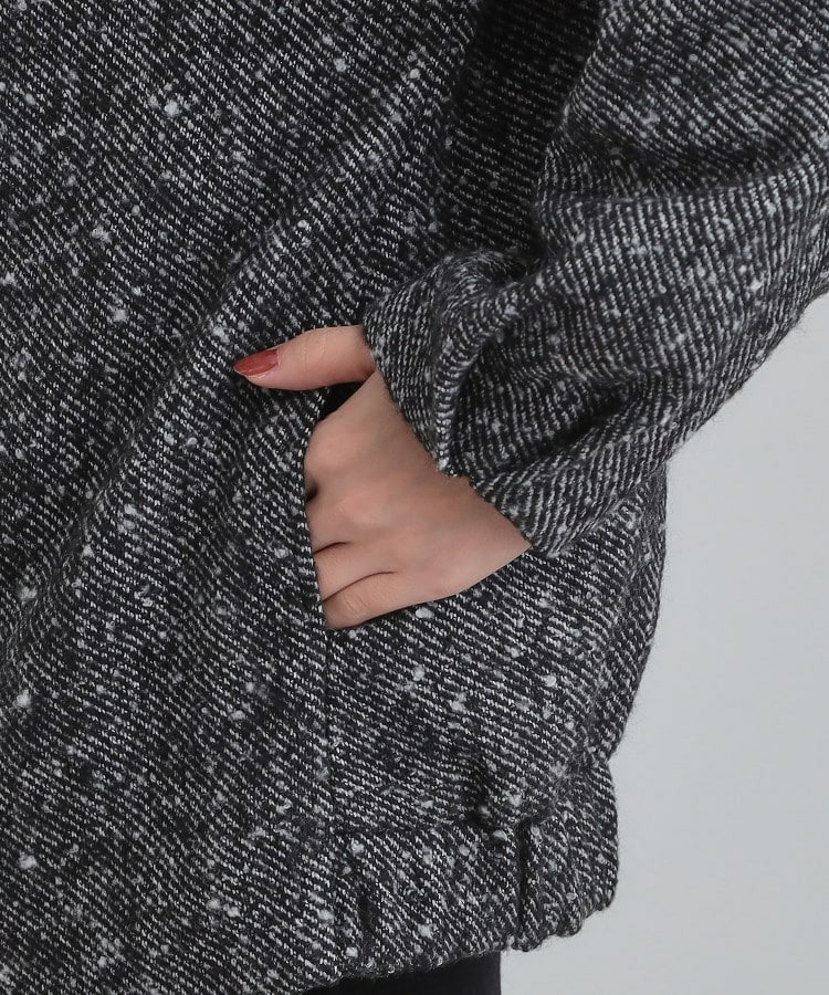 スタンドツイードブルゾン15