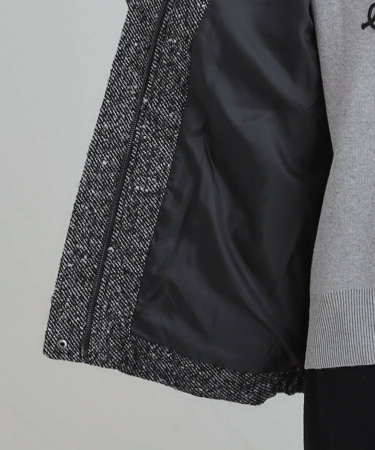 スタンドツイードブルゾン17