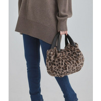 ファー2層2WAYトートバッグ