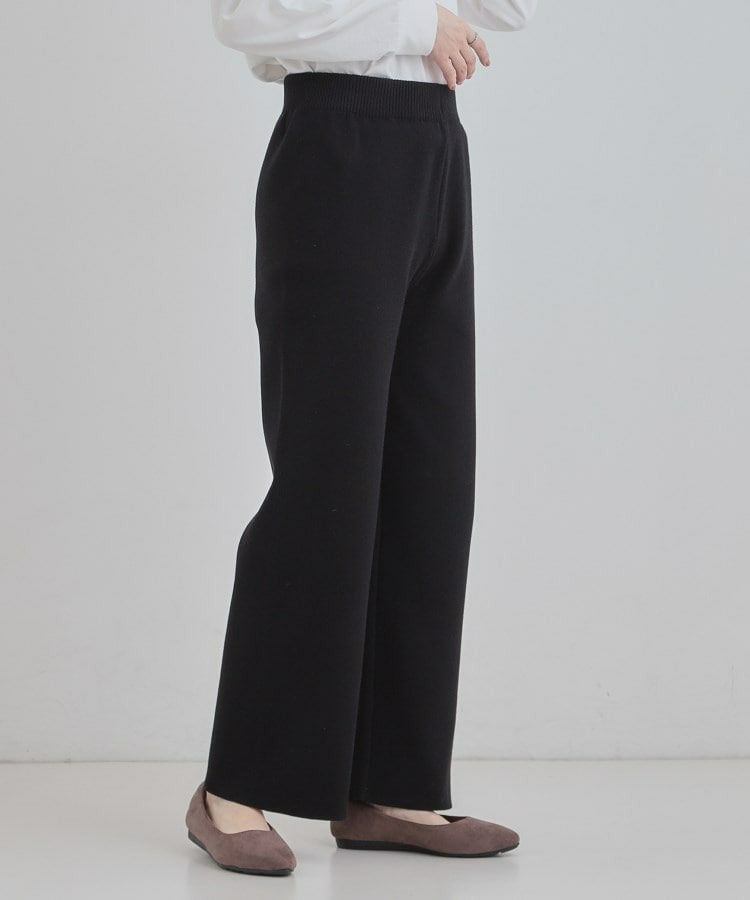 【洗える/毛玉レス】表面がきれいなストレートパンツ7