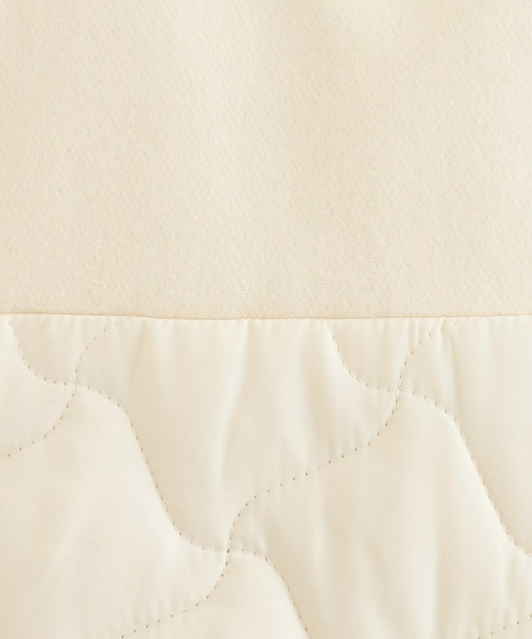 異素材キルトフードブルゾン5