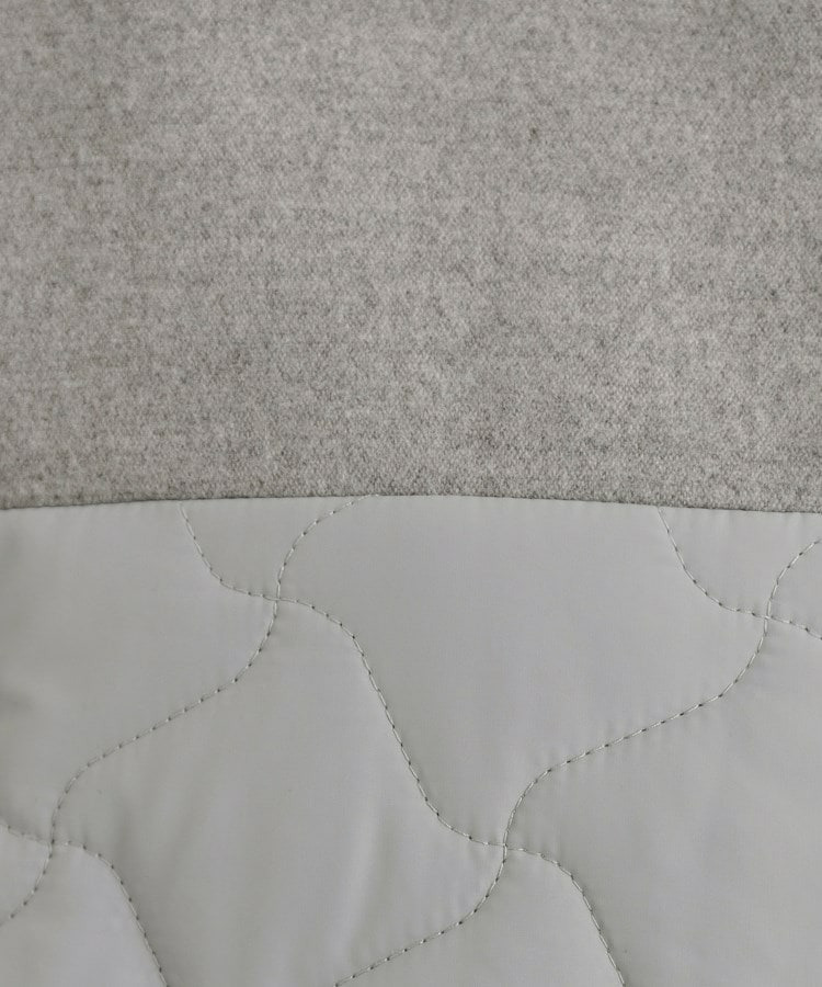 異素材キルトフードブルゾン9