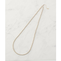 ボールチェーンネックレス