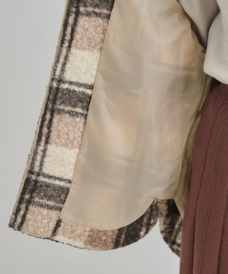 ブークレチェックフードコート17