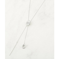 キラキラループタイネックレス