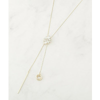 キラキラループタイネックレス