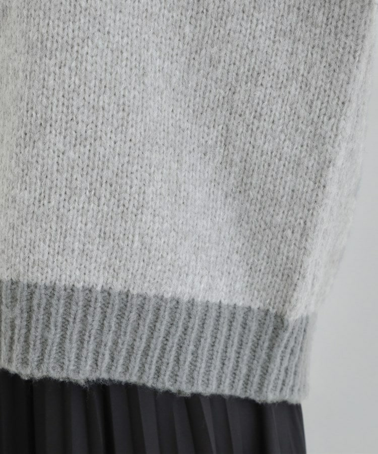 ざっくり感がかわいい ローゲージニット19