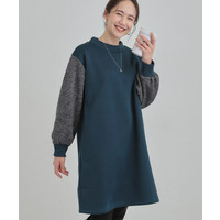 【あったか】裏起毛袖チュニック