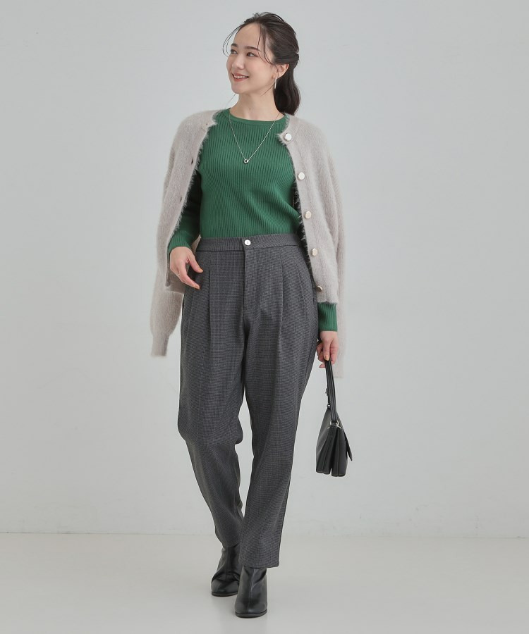 ウールフィール裏起毛テーパード12