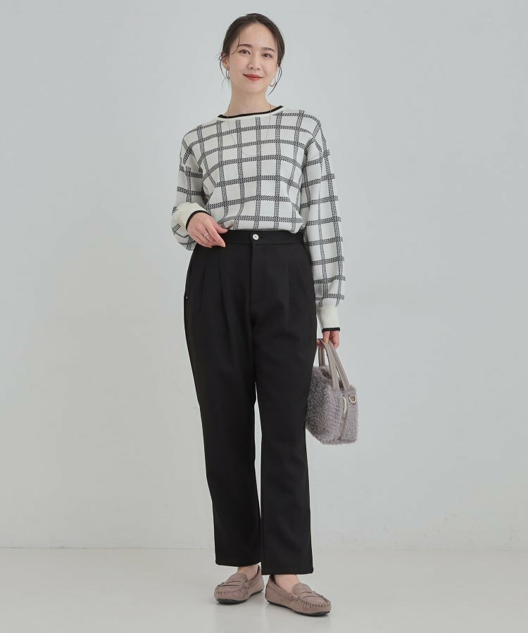 ウールフィール裏起毛テーパード4