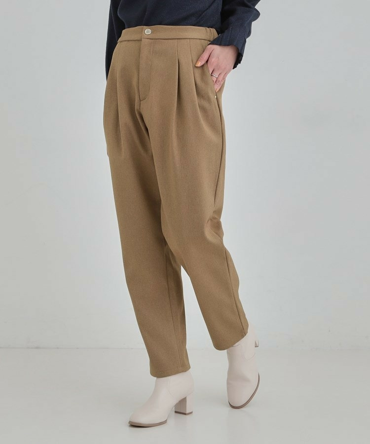 ウールフィール裏起毛テーパード7