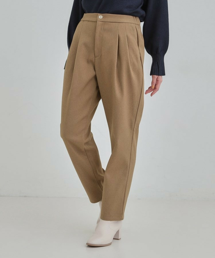 ウールフィール裏起毛テーパード1