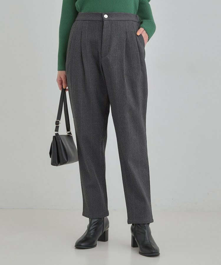 ウールフィール裏起毛テーパード1