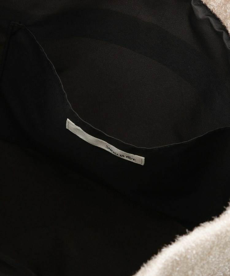 ラメ格子柄スクエアトートバッグ18