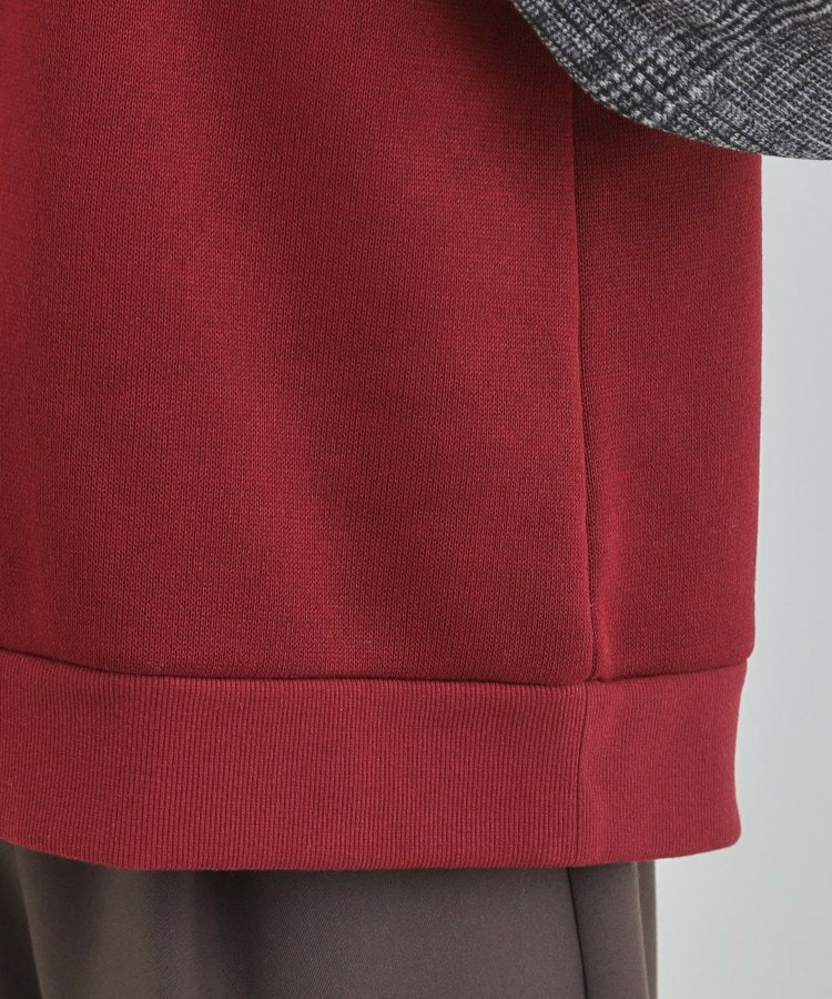 【あったか】裏起毛袖チェックトップス19