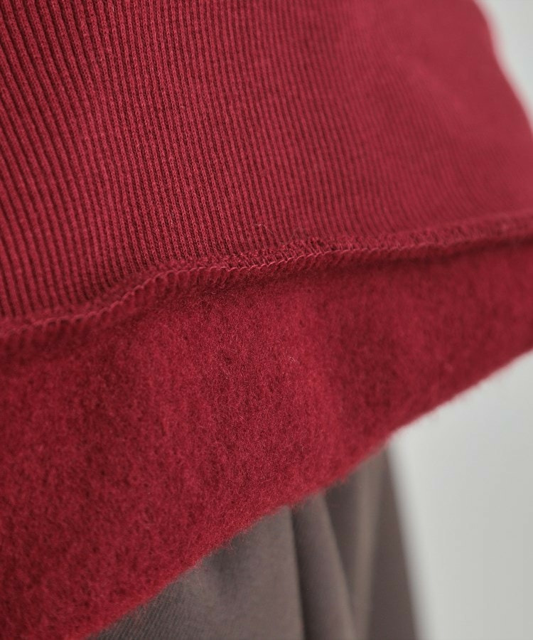 【あったか】裏起毛袖チェックトップス20