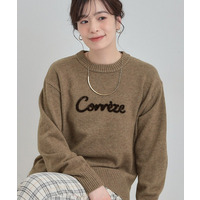 【S-LL/洗濯機可】ふわふわがやみつきになる柔らかさ スウェットライクロゴニット