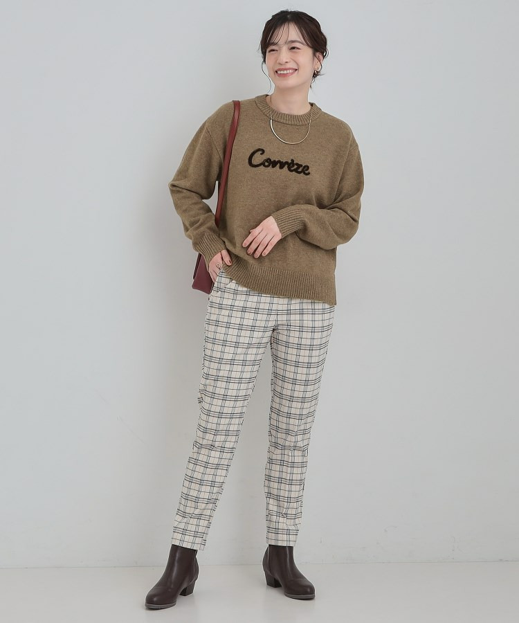 柔らかくフワフワした風合いがやみつきに スウェットライクロゴニット8