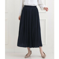 【洗濯機可/着丈選べる】軽やかプリーツスカート