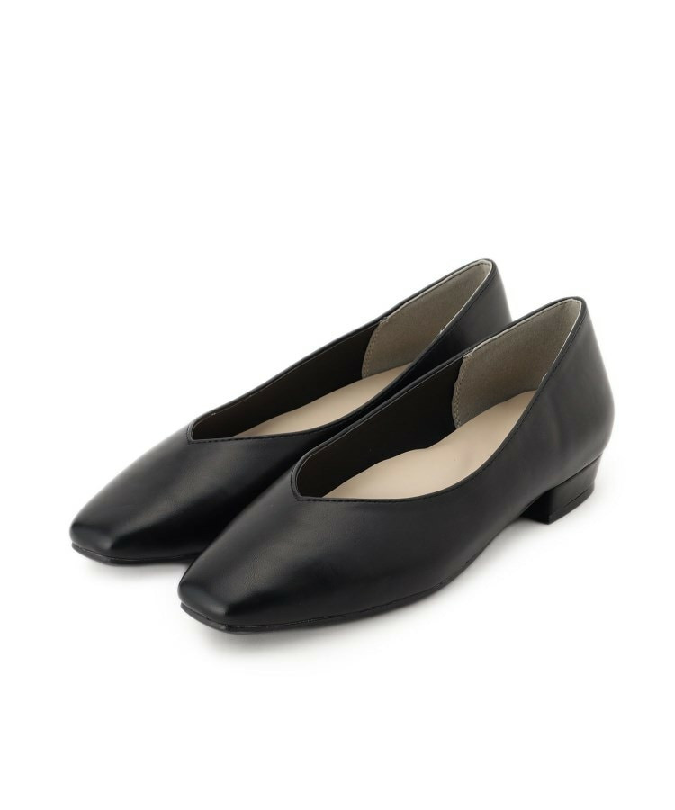【セレモニー】ローヒールパンプス1