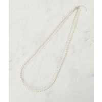 【セレモニー】2連ダイヤレーンロングネックレス