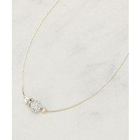 【セレモニー】ロンデルパヴェショートネックレス