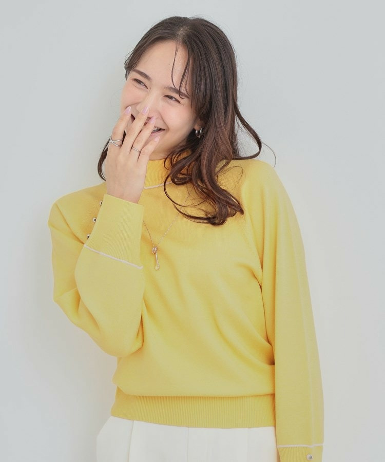 【洗濯機可/吸湿発熱】もちもちでチクチクしにくいハイネックニット10