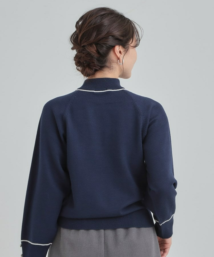 【洗濯機可/吸湿発熱】もちもちでチクチクしにくいハイネックニット19