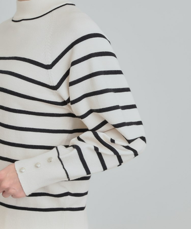 【洗濯機可/吸湿発熱】もちもちでチクチクしにくいハイネックニット30