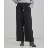 【洗濯機可/S-LL】風を通しにくい フラップイージーワイドパンツ