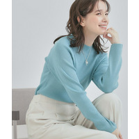 【絶妙なゆるピタ/洗濯機可】ちくちくしにくい リブハイネックやわらかニット