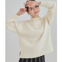 【洗濯機可/S-LL】もちもちハイネックニット