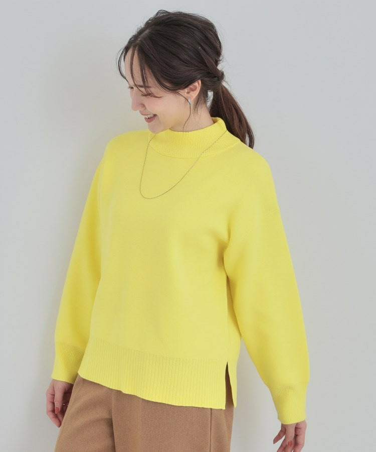 【洗濯機可/S-LL】もちもちハイネックニット11