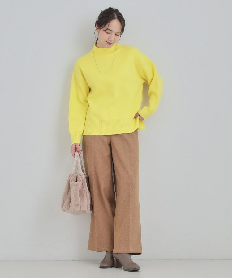 【洗濯機可/S-LL】もちもちハイネックニット12