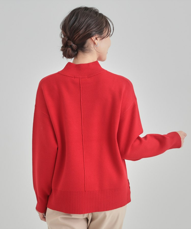 【洗濯機可/S-LL】もちもちハイネックニット15