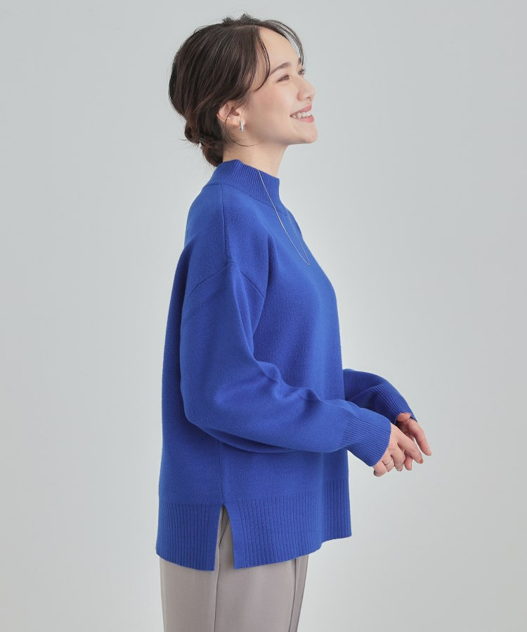 【洗濯機可/S-LL】もちもちハイネックニット19