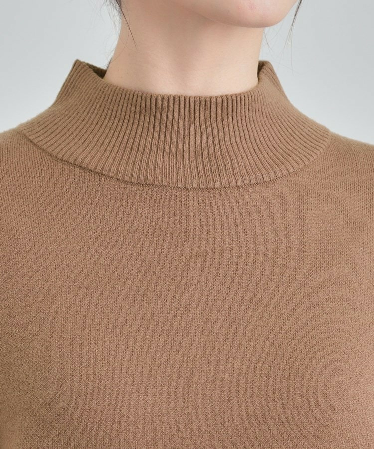 【洗濯機可/S-LL】もちもちハイネックニット29