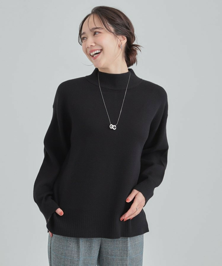 【洗濯機可/S-LL】もちもちハイネックニット6