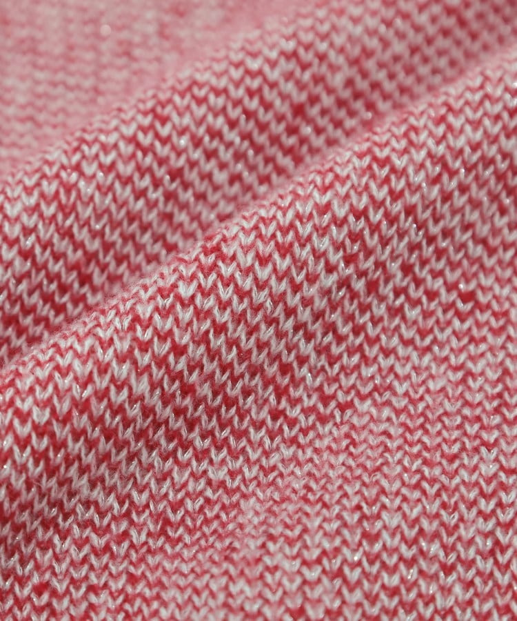 【S-LL】さりげないラメ感 配色ジャカード タートルネックニット17