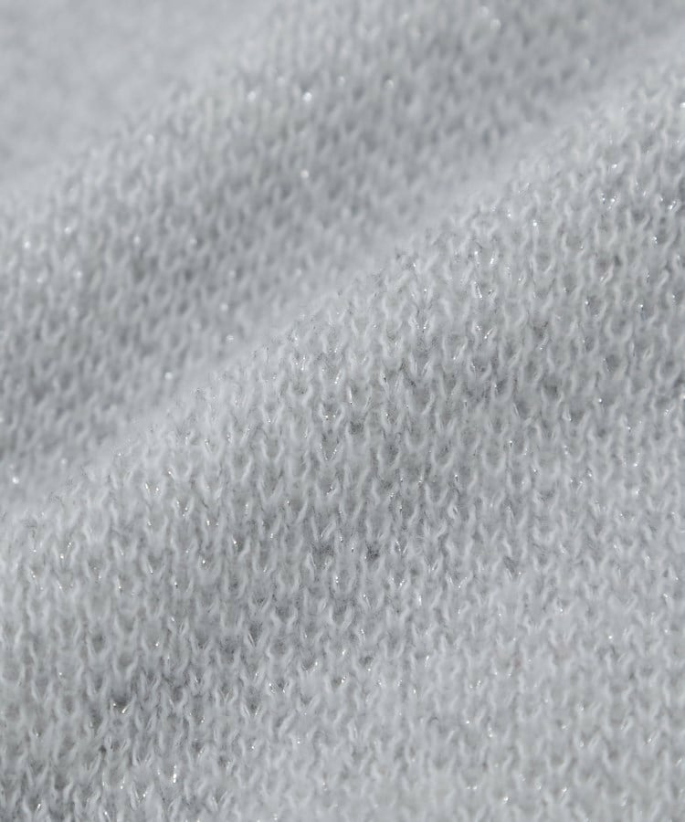 【S-LL】さりげないラメ感 配色ジャカード タートルネックニット5