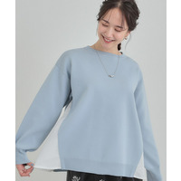 【洗える】スポンディッシュ サイドフェイクAライントップス