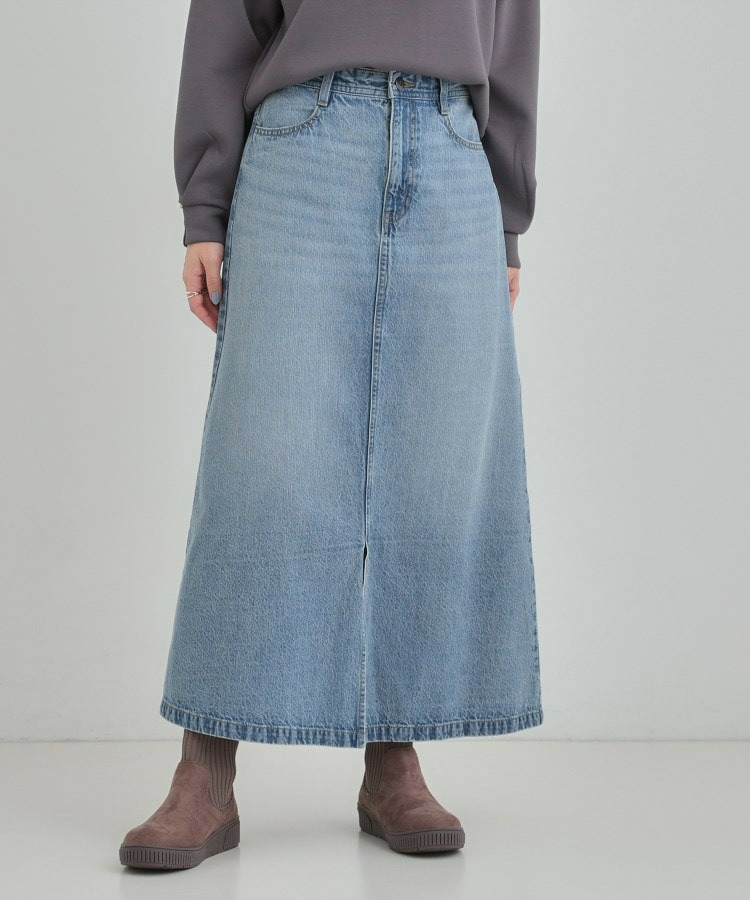 【SHOO・LA・RUE DENIM】シンプルだから使いやすい Aラインスカート2